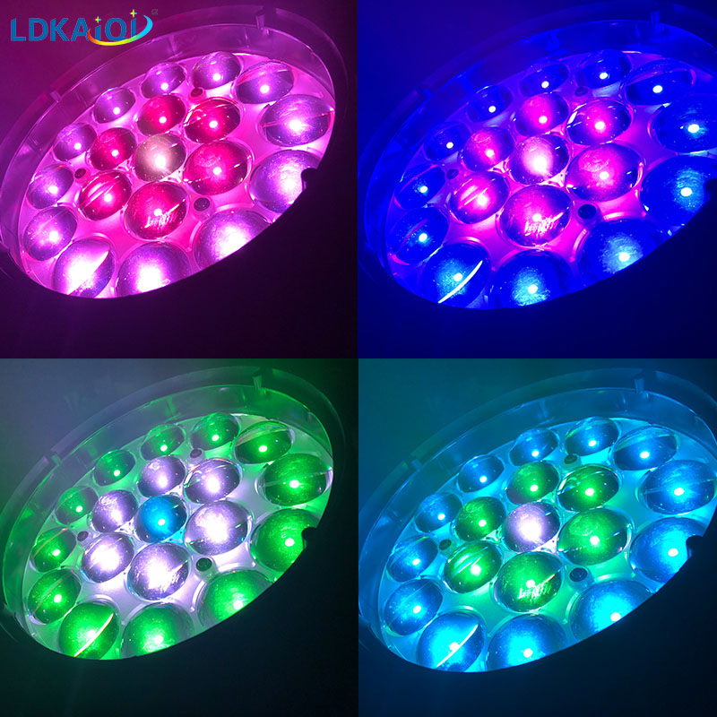 Led Zoom Wash Led Moving Head Light 19X12W RGBW 4in1(图2)