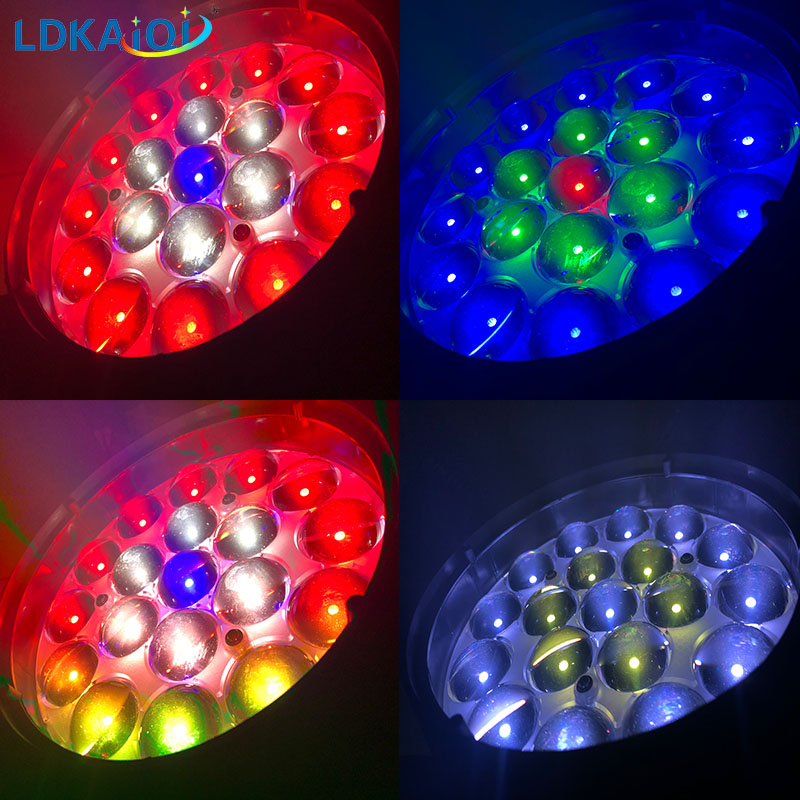 Led Zoom Wash Led Moving Head Light 19X12W RGBW 4in1(图1)
