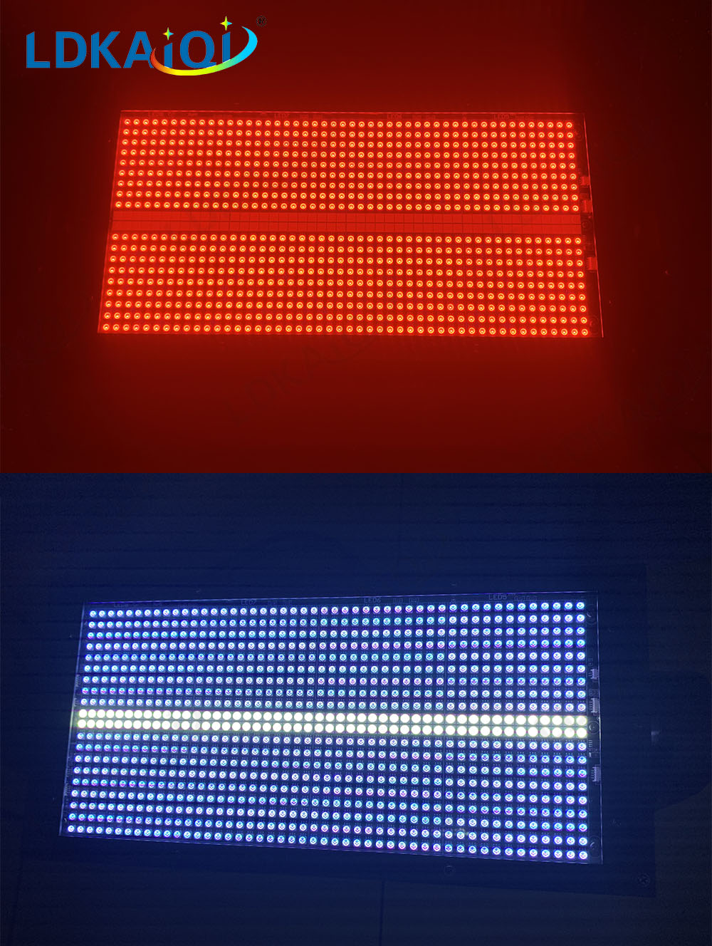 RGBW 8+8 LED Moving Strobe Light(图1)