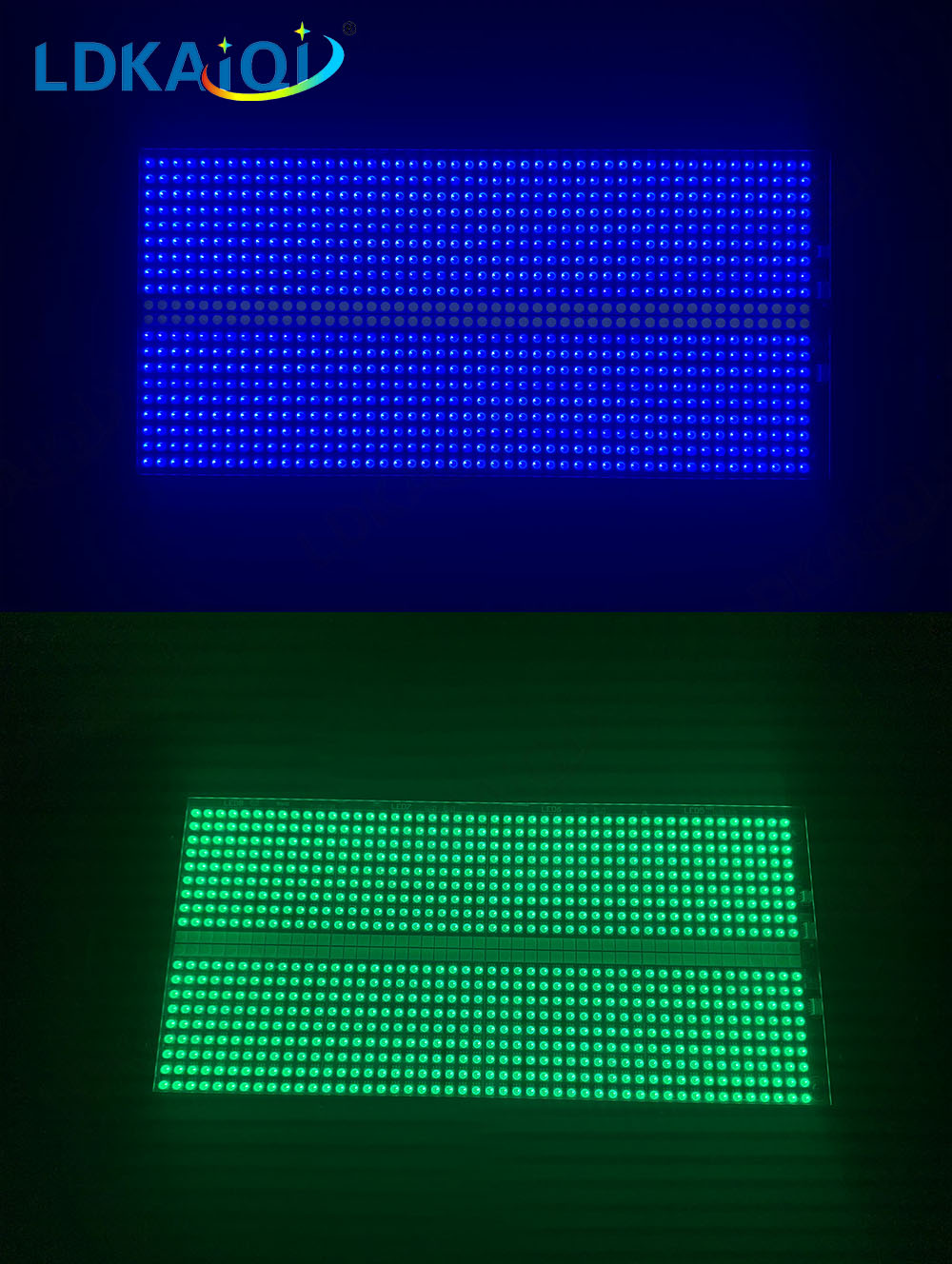 RGBW 8+8 LED Moving Strobe Light(图2)
