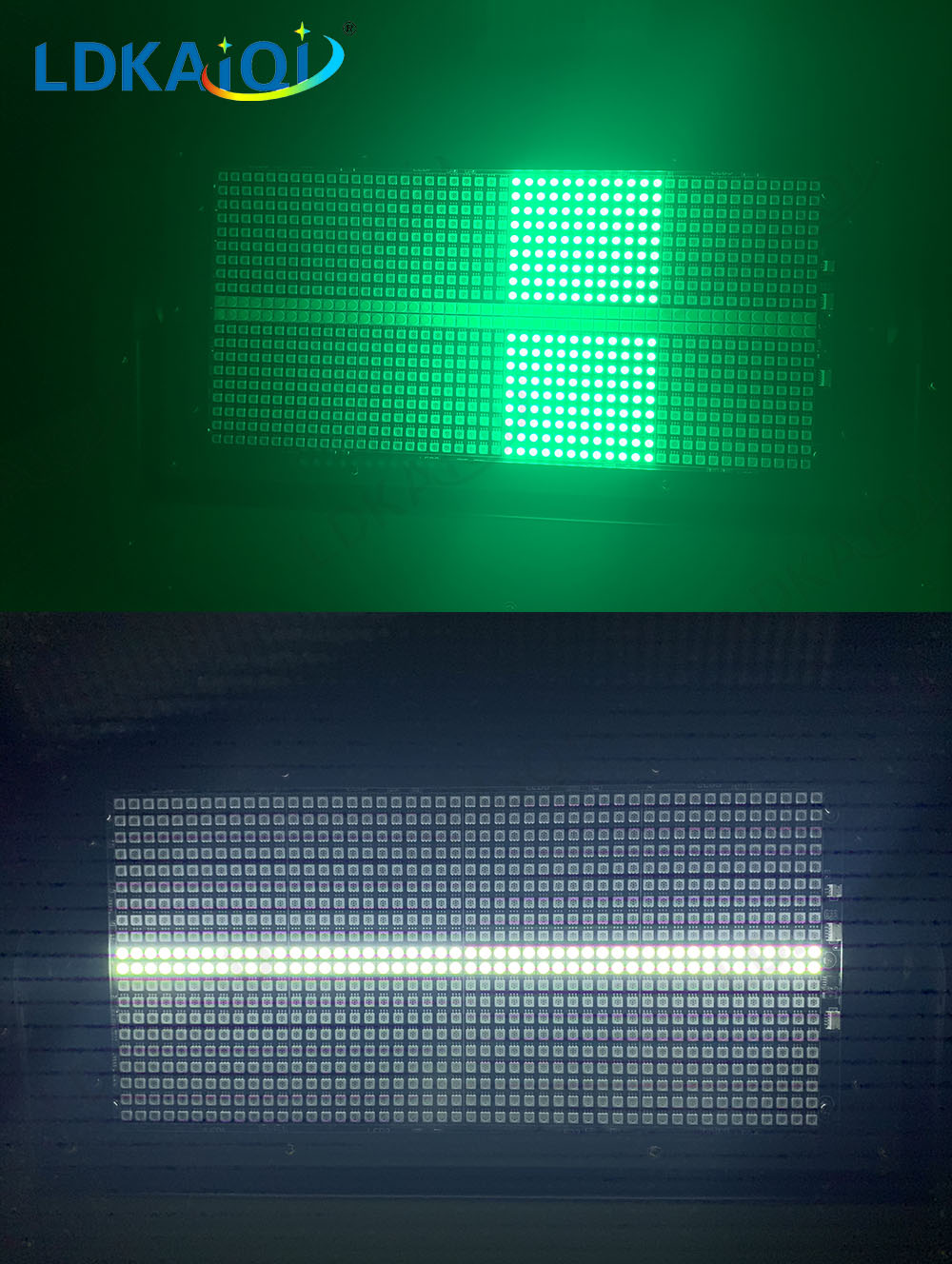RGBW 8+8 LED Moving Strobe Light(图3)
