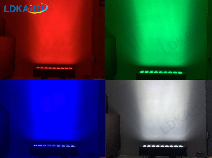 Led Pixel Wall Washer Light 9X10W 4in1 IP65(图1)