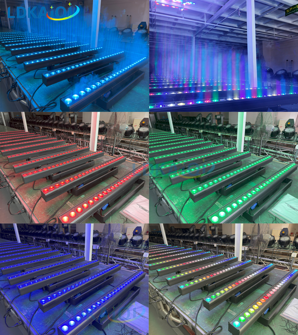 RGBW 4in1 Led Bar Curtain Light 24X10W(图1)