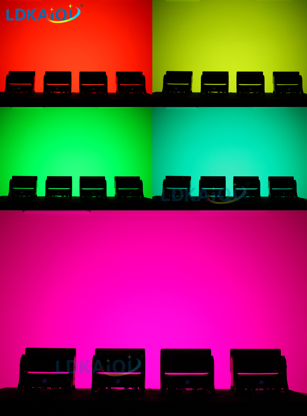 RGBW 2000W LED Moving Strobe Light IP65(图2)