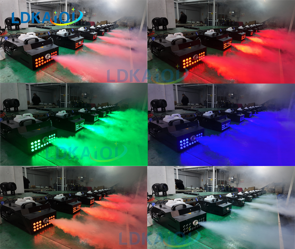 3000W Fog Machine with 21X3W RGB leds(图2)